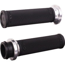 ODI Ruffian Lock-On Street Grips - TBW - Black/Silver [MPN: V30HTWB-S]_1743055