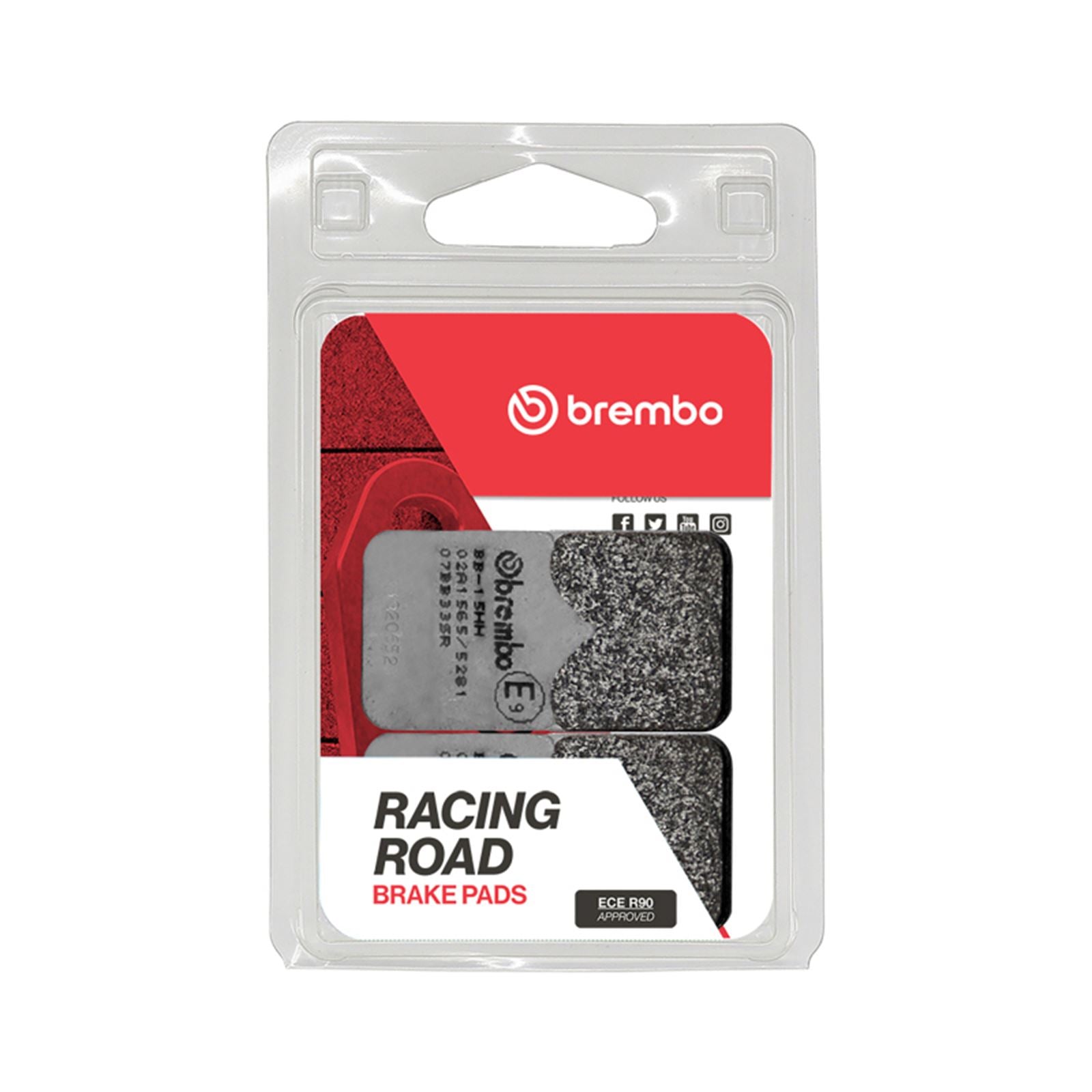 Brembo OE - Powersports Brake Pad - Front fits Husqvarna SMR 449cc/ BMW G SMR 450cc [MPN: 07BB33SR]_1727692