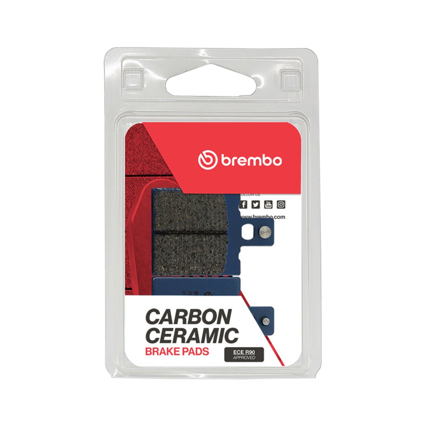 Brembo OE - Powersports Brake Pad - Front fits Derbi RC /75-78 Ducati 350cc/87-88 KTM GXE  [MPN: 07BB0106]_1728602
