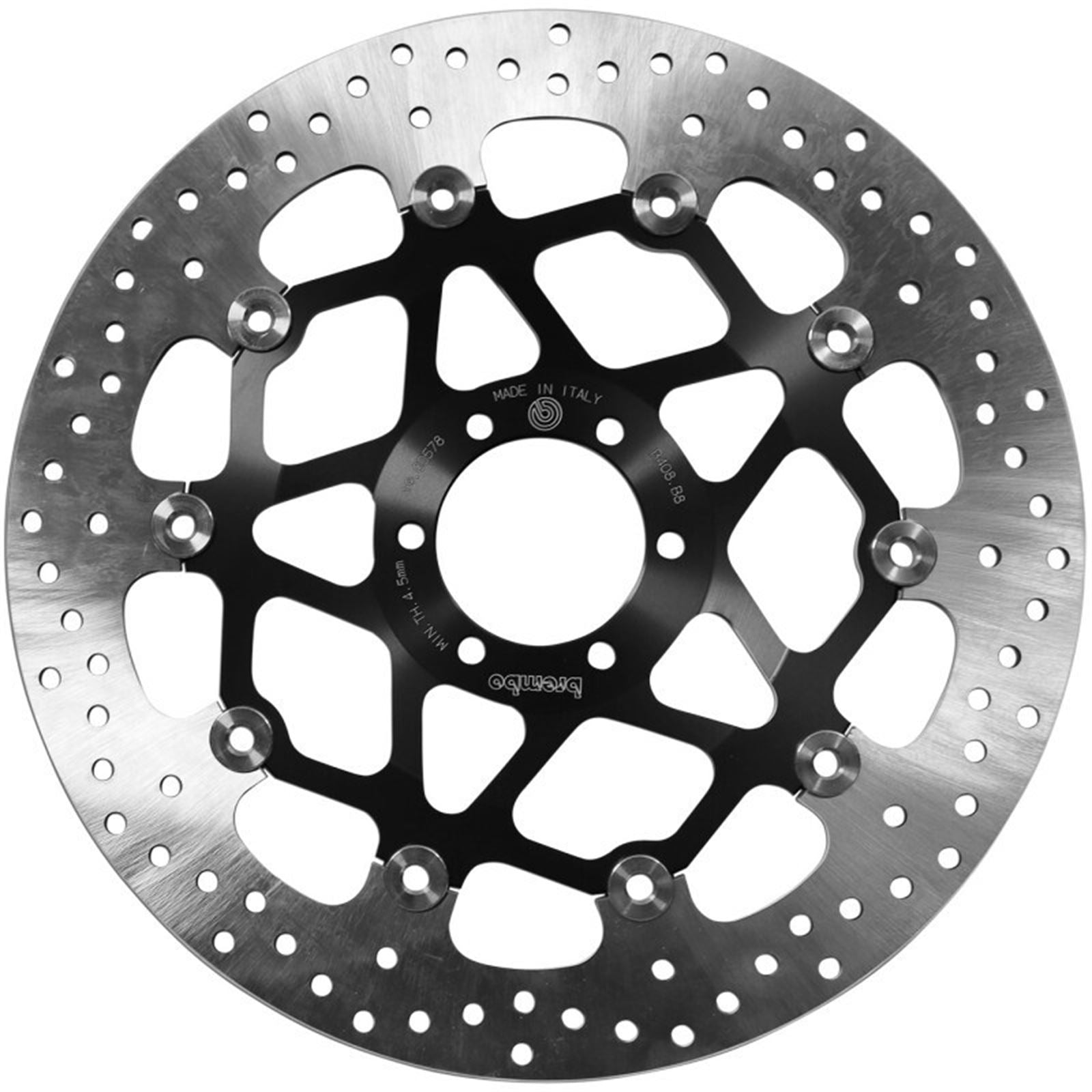 Brembo OE - Powersports Brake Disc Front Floating fits Aprilia Tuono Factory/RSV4-RF - 330x5mm  [MPN: 78B408B8]_1727901