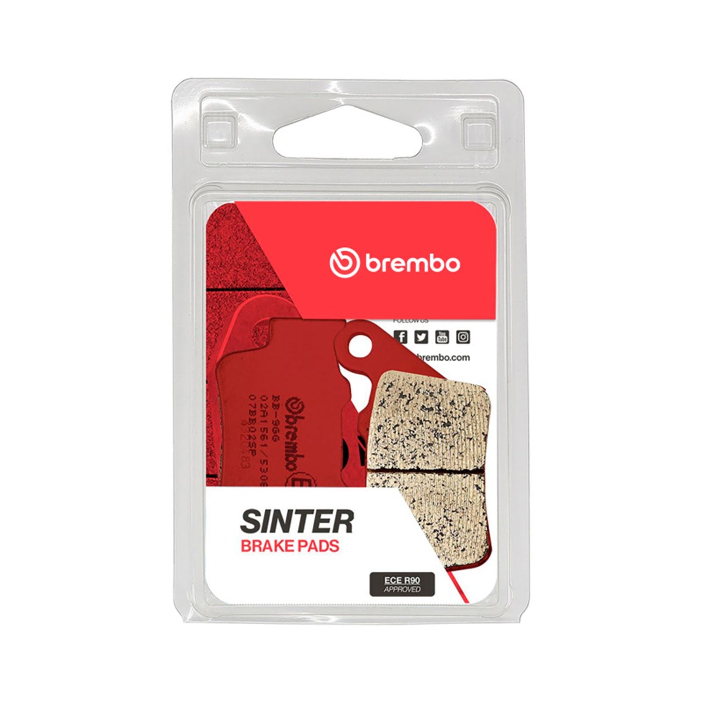 Brembo OE - Powersports Brake Pad - Rear fits 00-00 Aprilia RS 457cc [MPN: 07BB02SP]_1727873