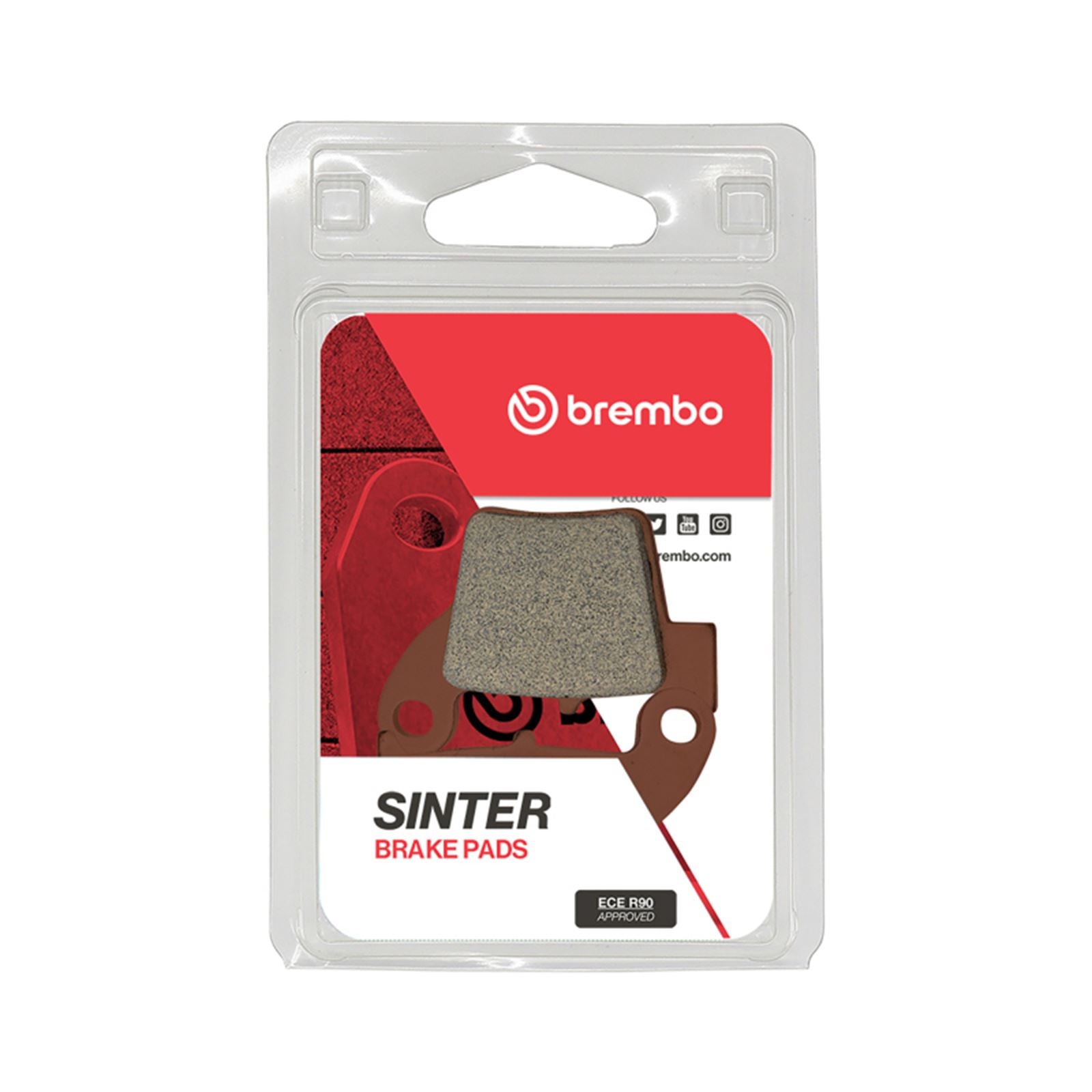Brembo OE - Powersports Brake Pad - Rear fits 12-10 Hm CRE Enduro 125cc [MPN: 07HO48SD]_1727858