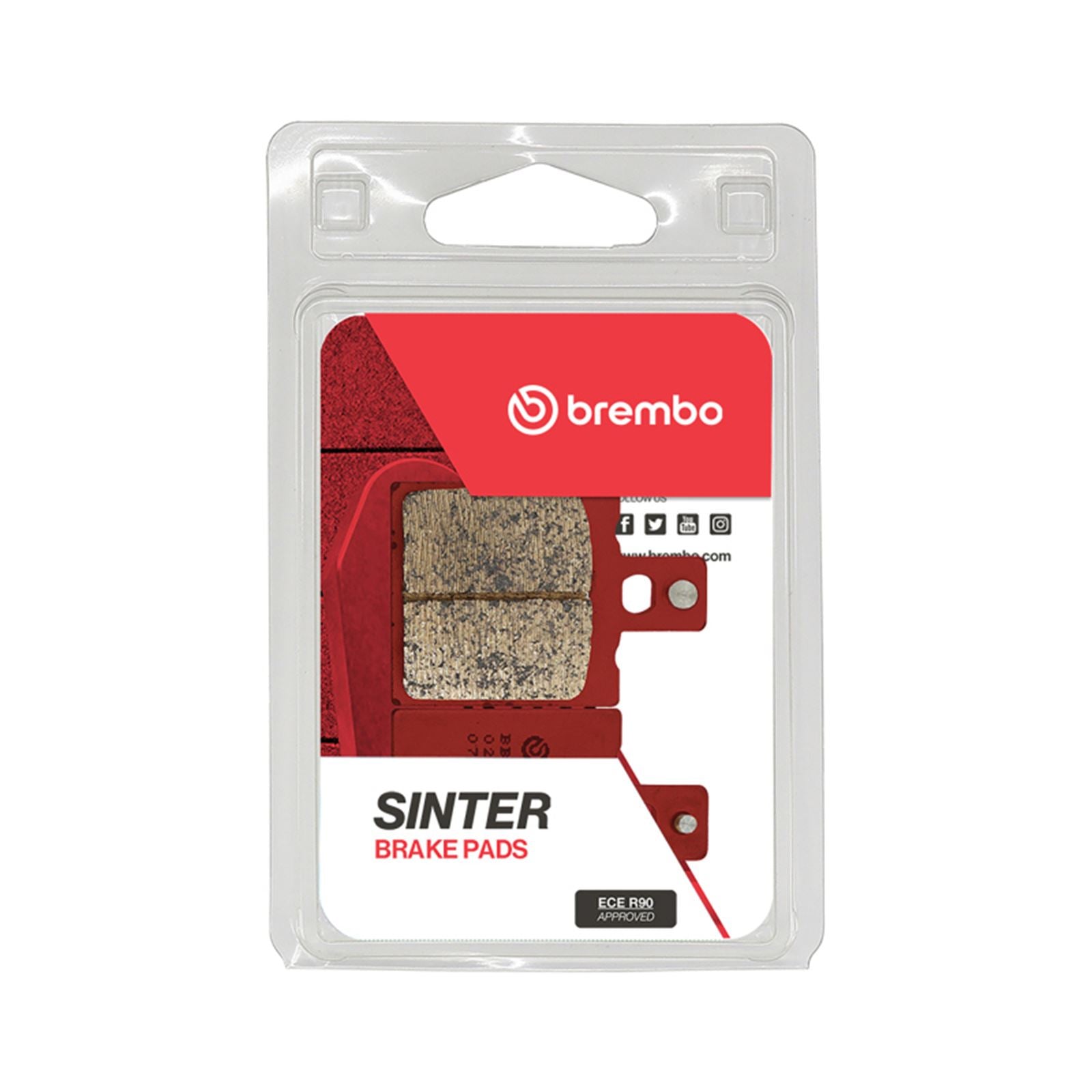 Brembo OE - Powersports Brake Pad - Rear fits 88-88 Benelli Tornado 3 900cc [MPN: 07BB01SP]_1728192