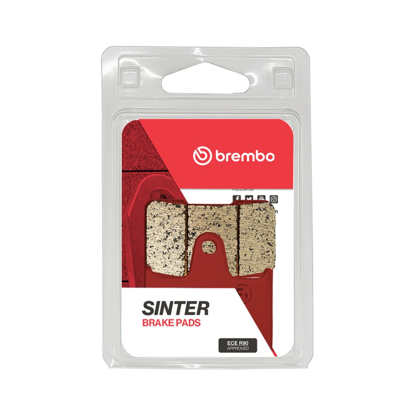 Brembo OE - Powersports Brake Pad - Rear fits 14-18 Harley Davidson XL L Super Low 883cc  [MPN: 07KA21SP]_1728880