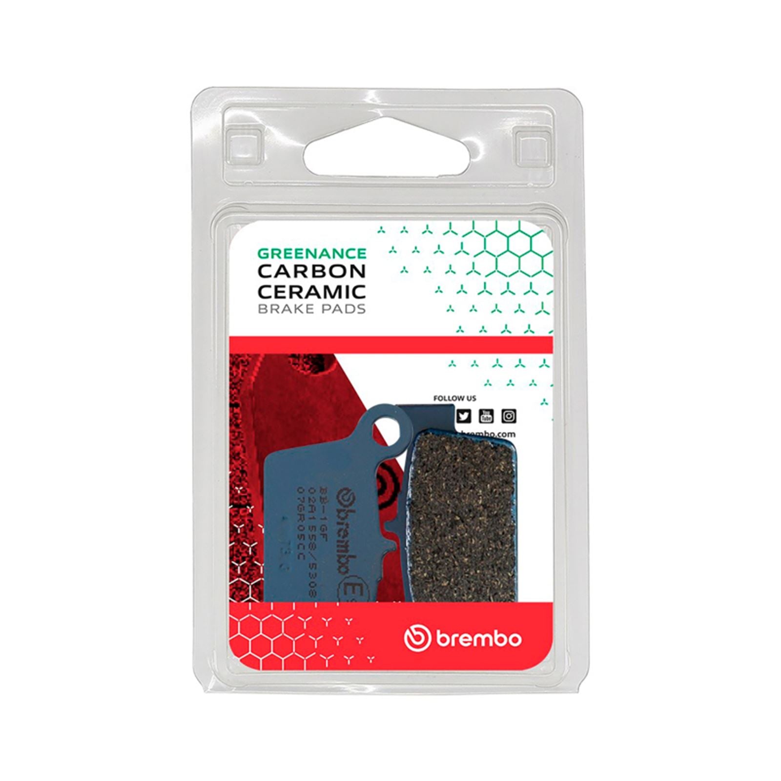 Brembo OE - Powersports Brake Pad - Rear fits 10-18 Beta RR Enduro 50cc [MPN: 07GR05CC]_1728532