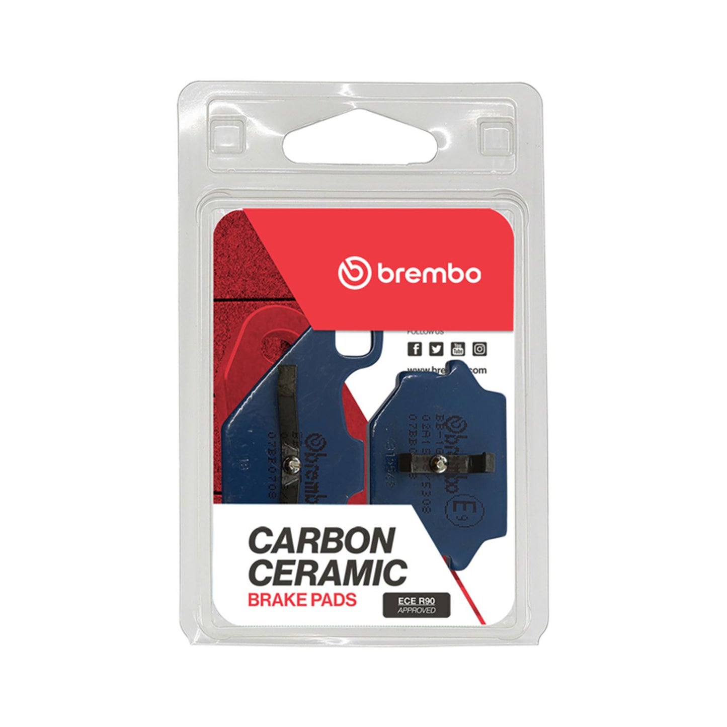 Brembo OE - Powersports Brake Pad - Front fits Fantic .1 Raider 50cc/Fantic Strada 50cc [MPN: 07BB0708]_1728448