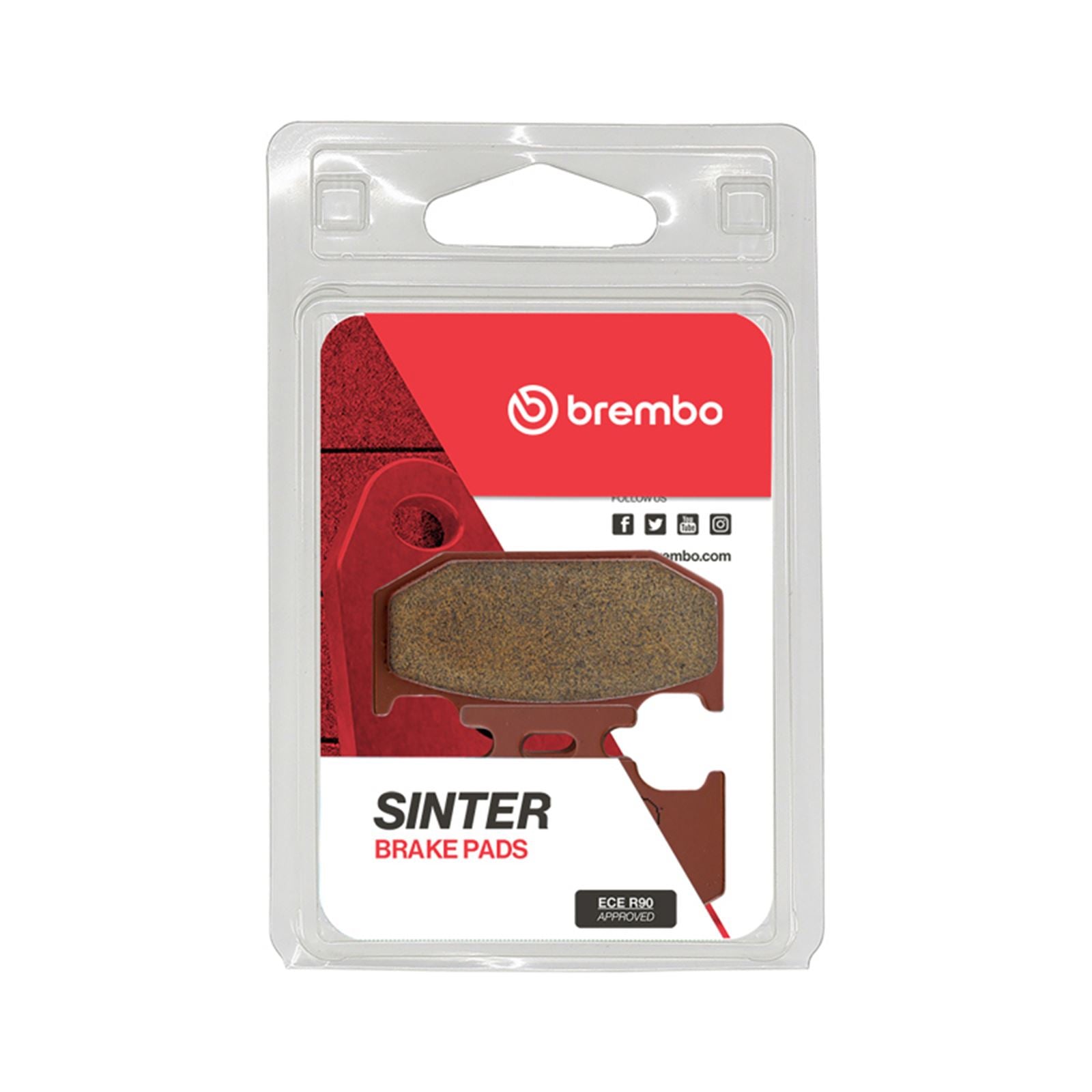 Brembo OE - Powersports Brake Pad - Rear fits 00-03 Kawasaki KDX 125cc  [MPN: 07KA12SD]_1727821