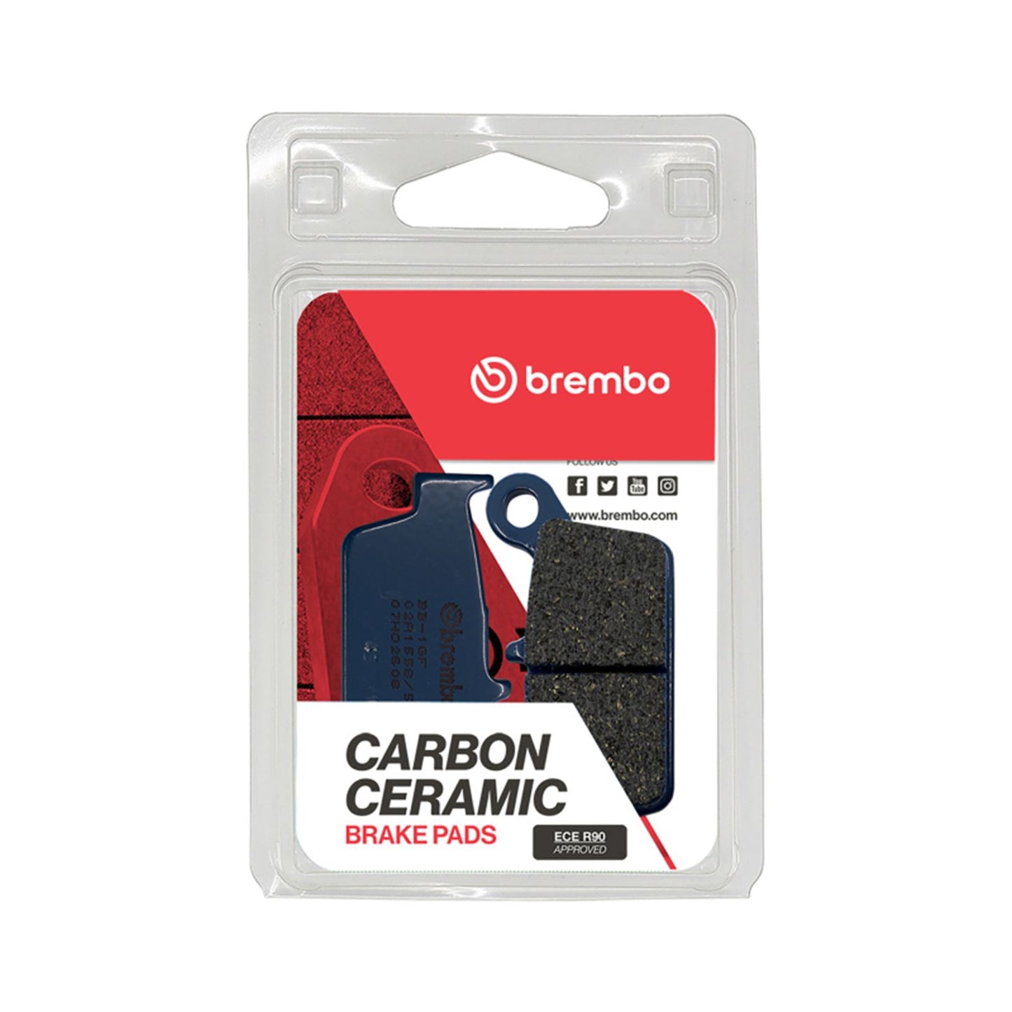 Brembo OE - Powersports Brake Pad - Rear fits 09-09 Ajp PR7 Adventure 650cc [MPN: 07HO2608]_1728853