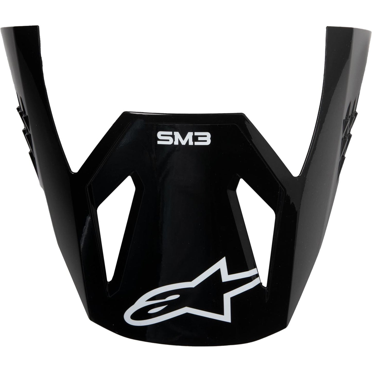 Alpinestars SM3 Solid Visor - Glossy Black [MPN: 8980326-1180-TU]_1864241