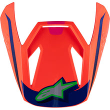 Alpinestars SM3 Youth Deegan Visor - Orange Fluo/Purple/Pink Fluo - Glossy [MPN: 8980425-433-TU]_1864283
