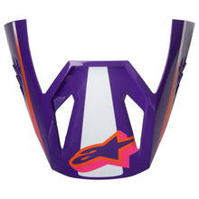 Alpinestars SM3 Heat Visor - White/Purple/Pink - Glossy [MPN: 8980626-2052-TU]_1867403