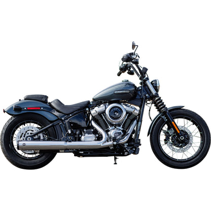 S&S Cycle Grand National Slip-On Muffler - 50 State - 4" Chrome for M8 Softail [MPN: 550-1160]_1726919
