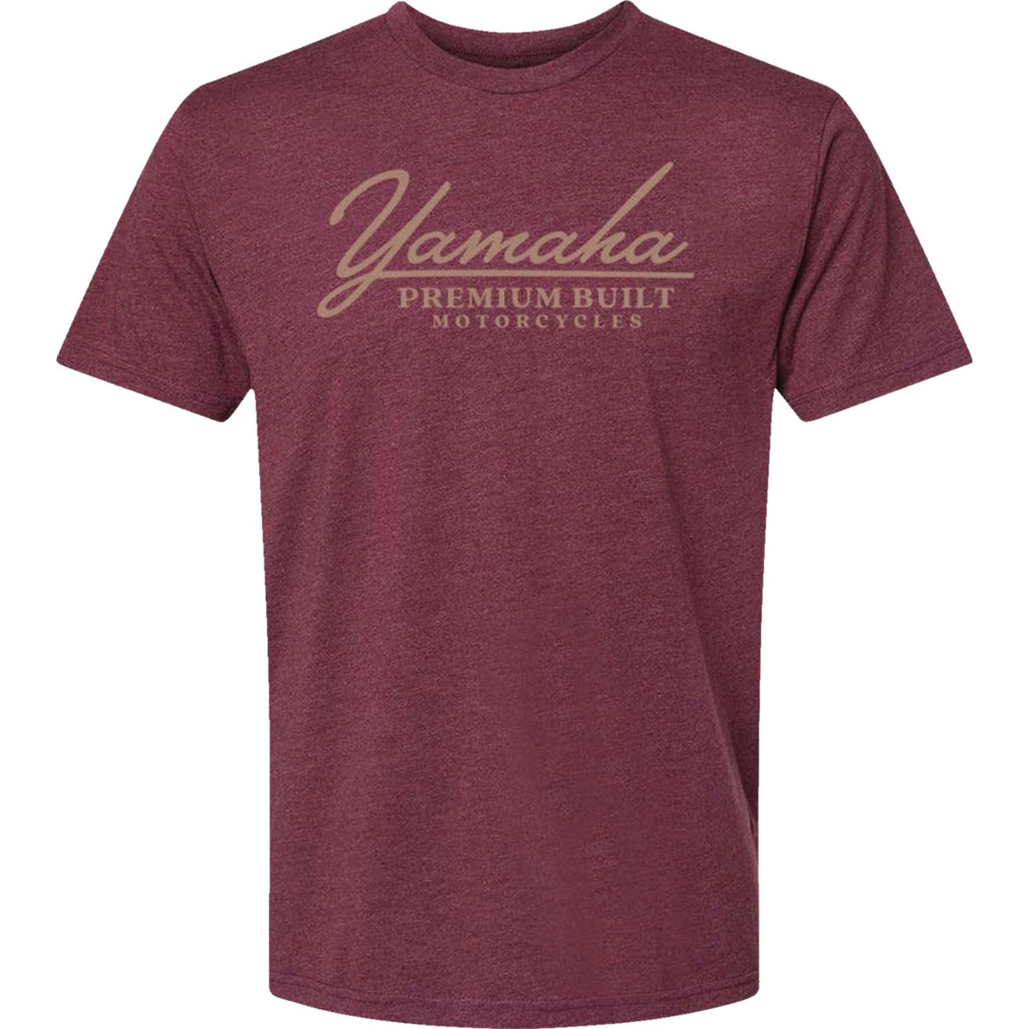 Yamaha Racing Premium Built T-Shirt - Maroon_1726857