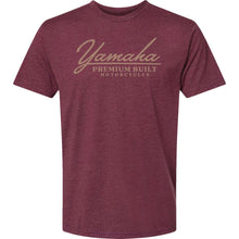 Yamaha Racing Premium Built T-Shirt - Maroon_1726857