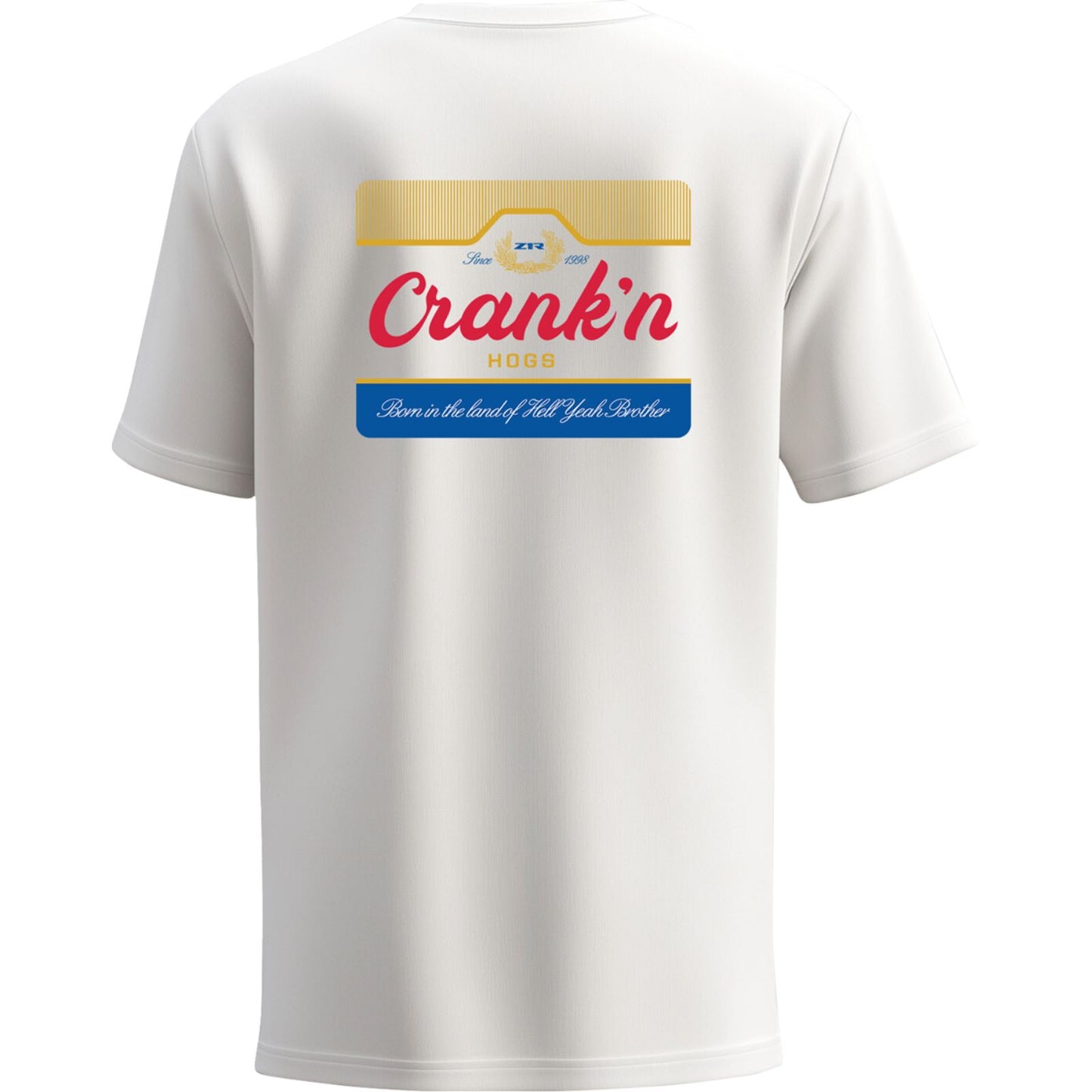 Z1R Hogs Crank'n T-Shirt - White_1726923