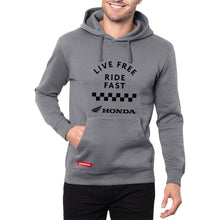 Honda Live Free Ride Fast Hoodie - Gray_1726976