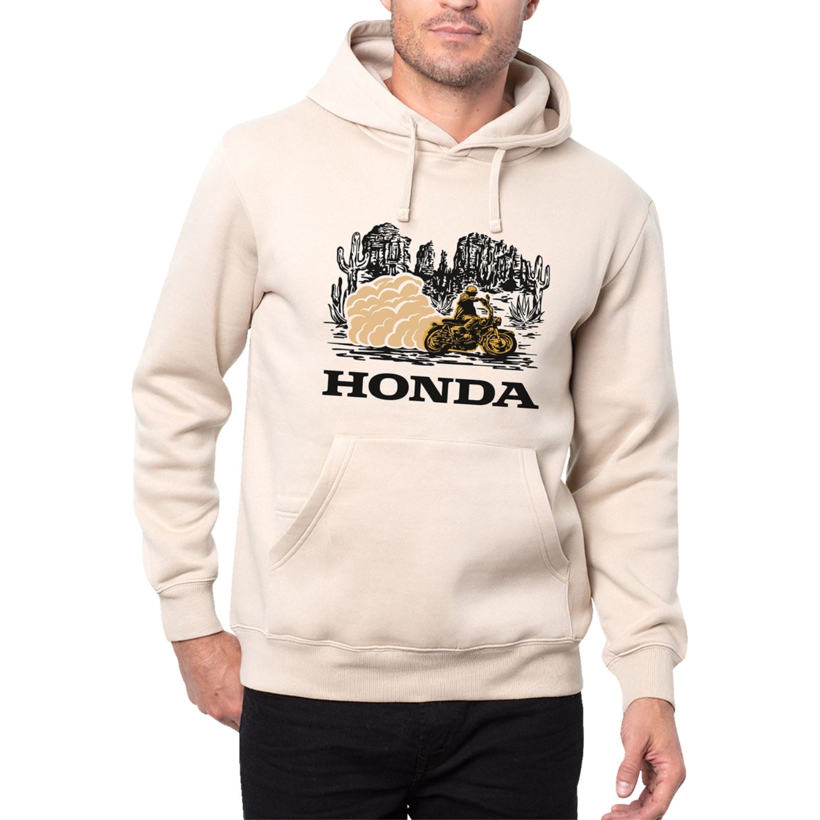 Honda Heritage Goldwing Hoodie - Tan_1727024