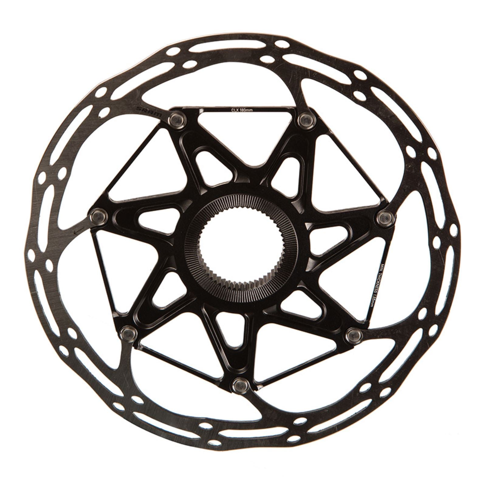 SRAM CenterLine X Disc Brake Rotor - 180mm, Center Lock, 1.85mm, Includes External Tooled Lockring [MPN: 00.5018.037.036]_1727046