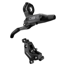 SRAM DB4 Disc Brake and Lever - Right, Front or Rear, 2000mm Hose, Post Mount, 4-Piston, Aluminum Lever, Diffusion Black, A1 [MPN: 00.5018.242.001]_1727054