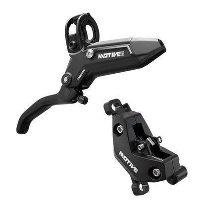 SRAM Motive Bronze Disc Brake and Lever - Rear or Front, 2000mm Hose, Post Mount, 4-Piston, Aluminum Lever, Diffusion Black, A1 [MPN: 00.5018.244.001]_1727049