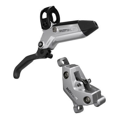 SRAM Motive Ultimate Disc Brake and Lever - Front, 950mm Hose, Post Mount, 4-Piston, Aluminum Lever Body, Carbon Blade, Black/Silver, A1 [MPN: 00.5018.246.000]_1727123