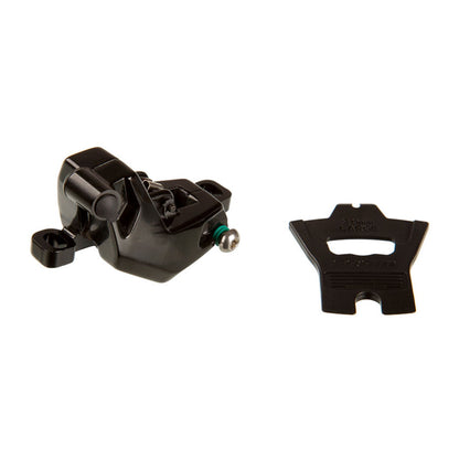 SRAM Motive Silver Disc Brake Caliper Assembly - Front/Rear, Post Mount, 4-Piston, Gloss Black, A1+ [MPN: 11.5018.056.030]_1727094