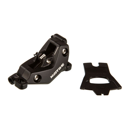 SRAM Motive Bronze Disc Brake Caliper Assembly - Front/Rear, Post Mount, 4-Piston, Diffusion Black, A1+ [MPN: 11.5018.056.031]_1727095