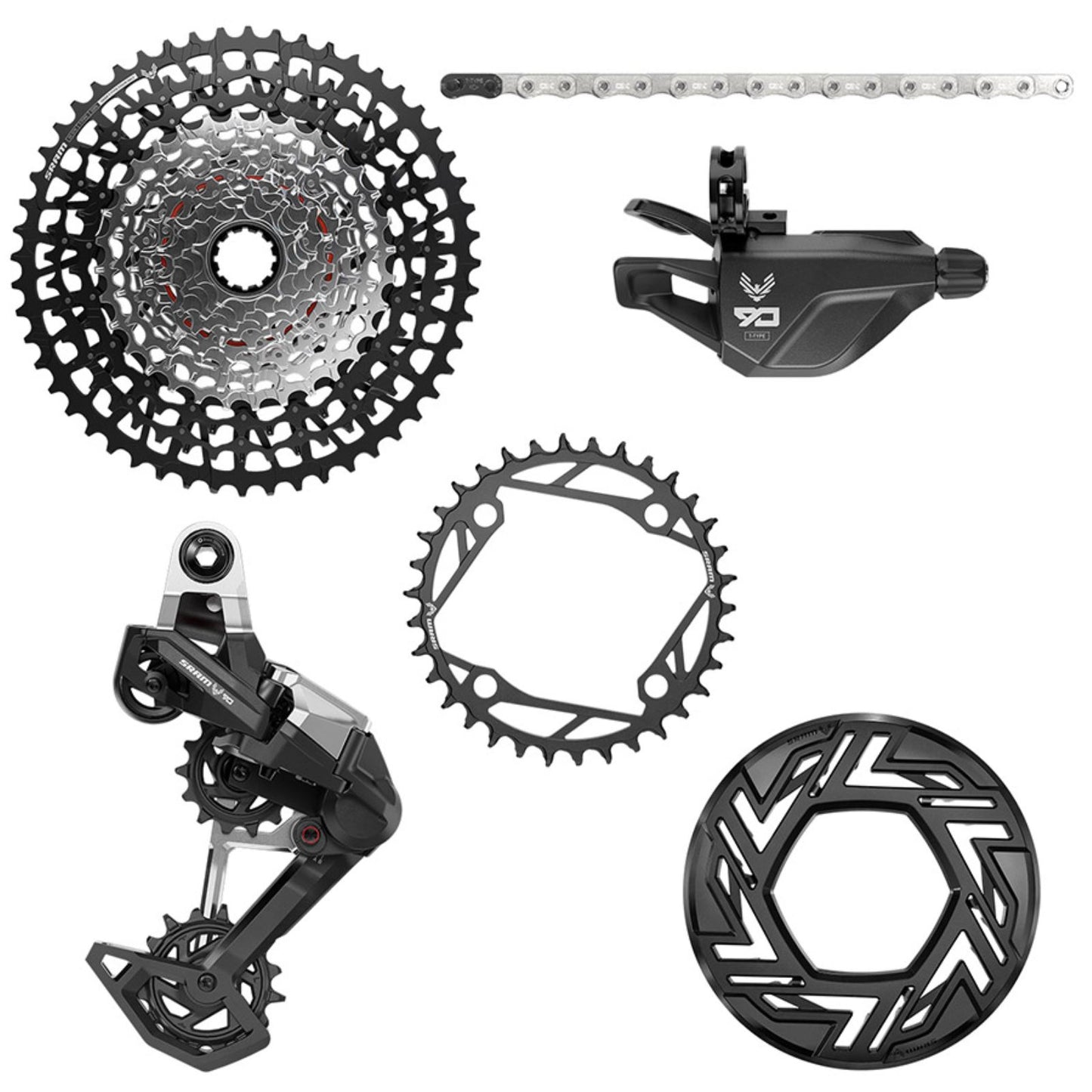 SRAM Eagle 90 Pedal Assist  Build Kit  104BCD - arms not included [MPN: 00.7918.337.000]_1727175