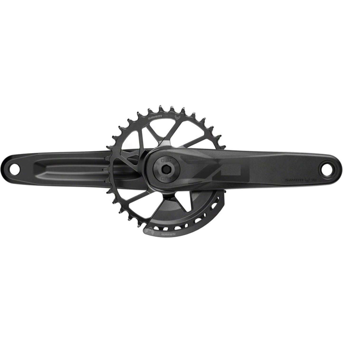 SRAM Eagle 70 DUB Crankset - Speed: 12  - 160mm - Black [MPN: 00.6118.701.003]_1950604