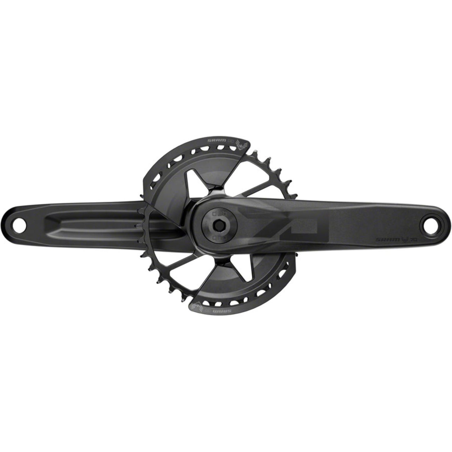 SRAM Eagle 70 DUB Crankset Speed: 12 Spindle: 28.99mm, Black [MPN: 00.6118.701.004]_1950605