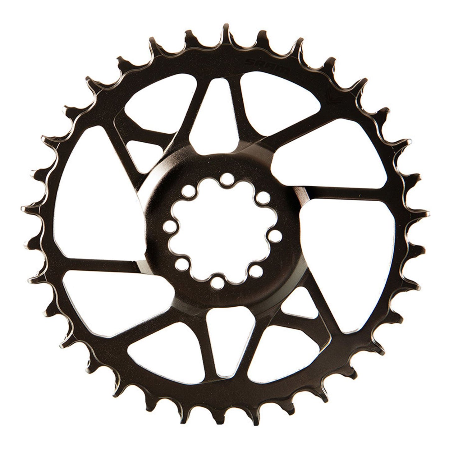 SRAM Eagle 90 T-Type Direct Mount Chainring - 34t, 12-Speed, 8-Bolt Direct Mount, 3mm Offset, Steel, Silver [MPN: 11.6218.068.002]_1734559