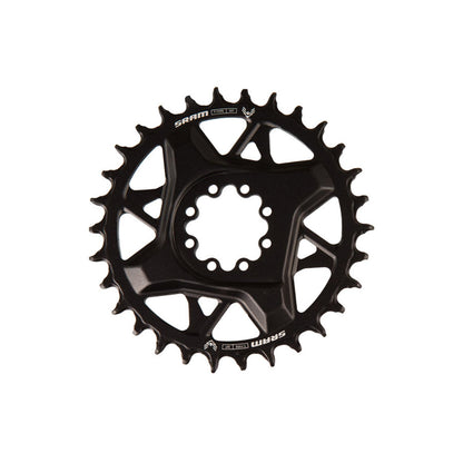 SRAM S1000 Eagle T-Type Direct Mount Chainring - 30t, 12-Speed, 8-Bolt Direct Mount, 3mm Offset, Aluminum, Black [MPN: 11.6218.071.003]_1727194