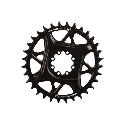 SRAM S1000 Eagle T-Type Direct Mount Chainring - 32t, 12-Speed, 8-Bolt Direct Mount, 3mm Offset, Aluminum, Black [MPN: 11.6218.071.004]_1727197