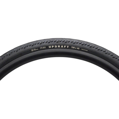 Teravail Updraft Tire - 700 x 40, Tubeless, Folding, Black, Light and Supple [MPN: 19-000539]_1932920
