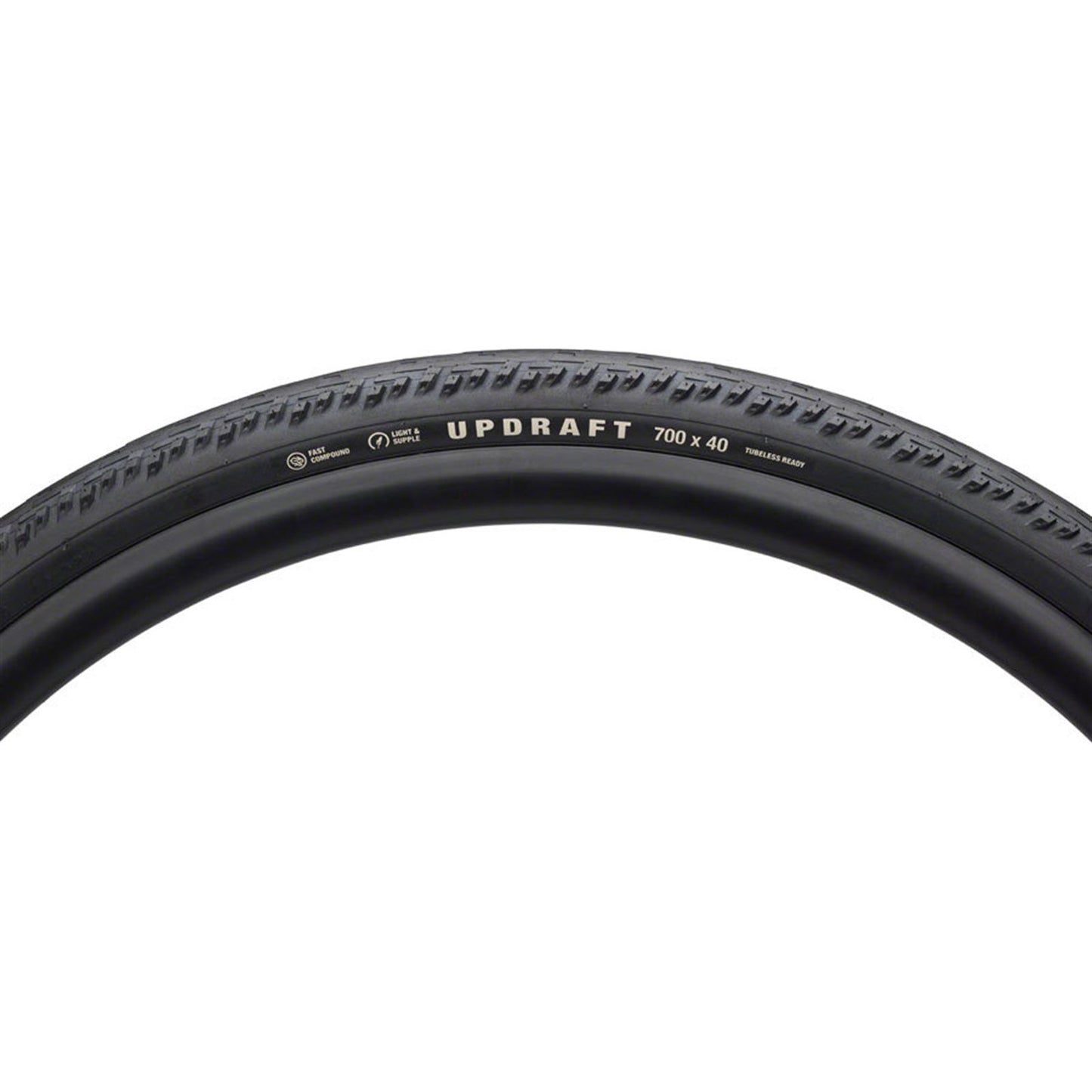 Teravail Updraft Tire - 700 x 35, Tubeless, Folding, Black, Light and Supple [MPN: 19-000538]_1932924