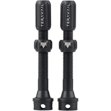 Teravail Alloy Tubeless Valves - Pair - 48mm -  Matte Black [MPN: 19-000178-A]_1926400