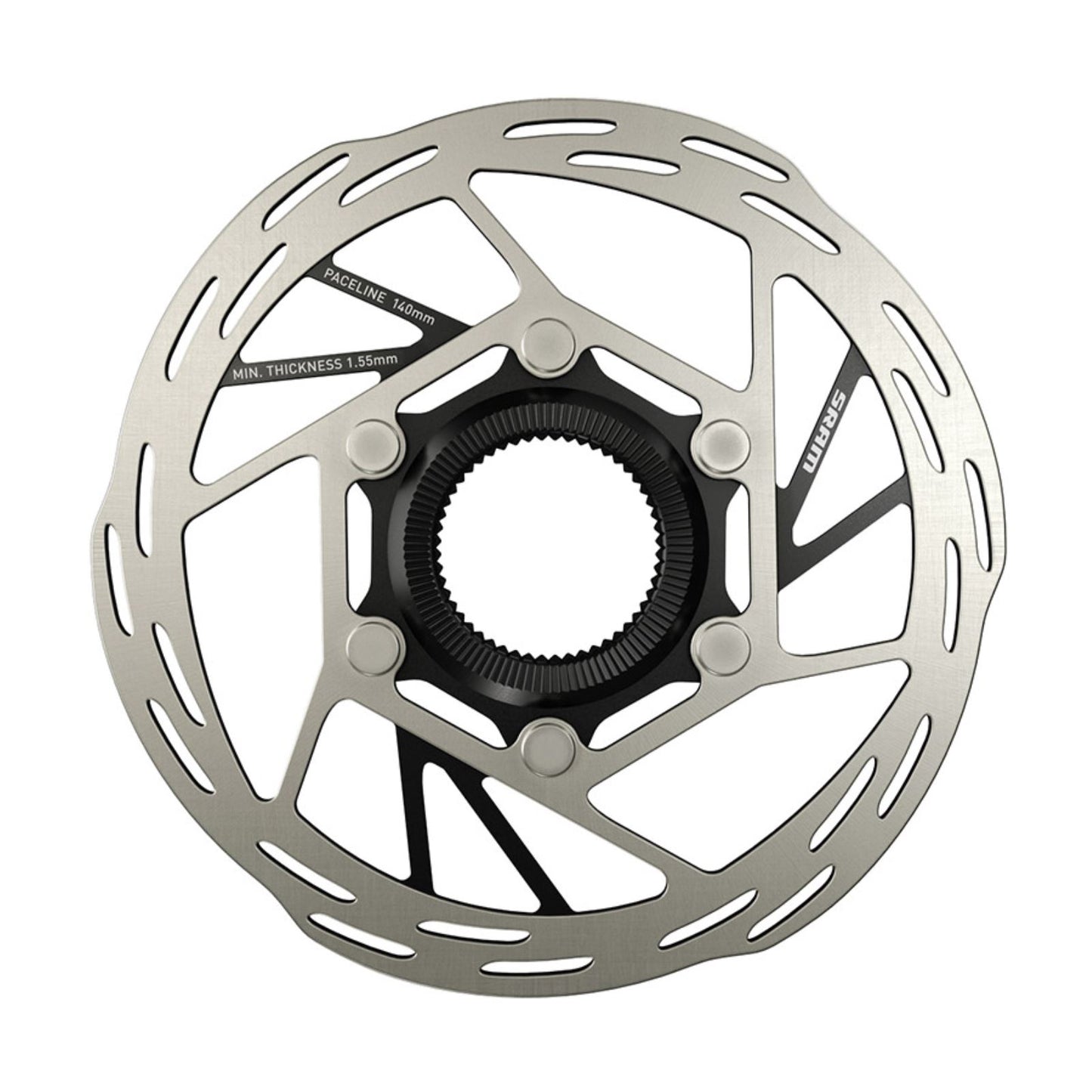 SRAM Paceline Disc Brake Rotor - 140mm - W/ Internal Tooled Lockring [MPN: 00.5018.248.000]_1775376