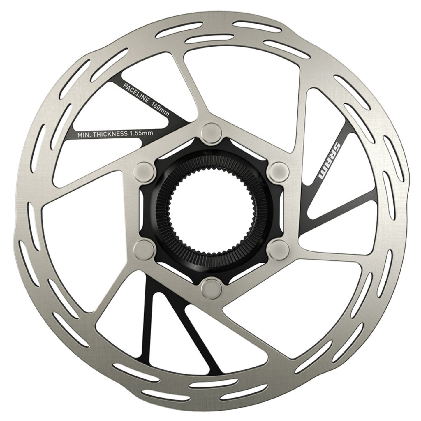 SRAM Paceline Disc Brake Rotor - 160mm - W/ Internal Tooled Lockring [MPN: 00.5018.248.001]_1775375