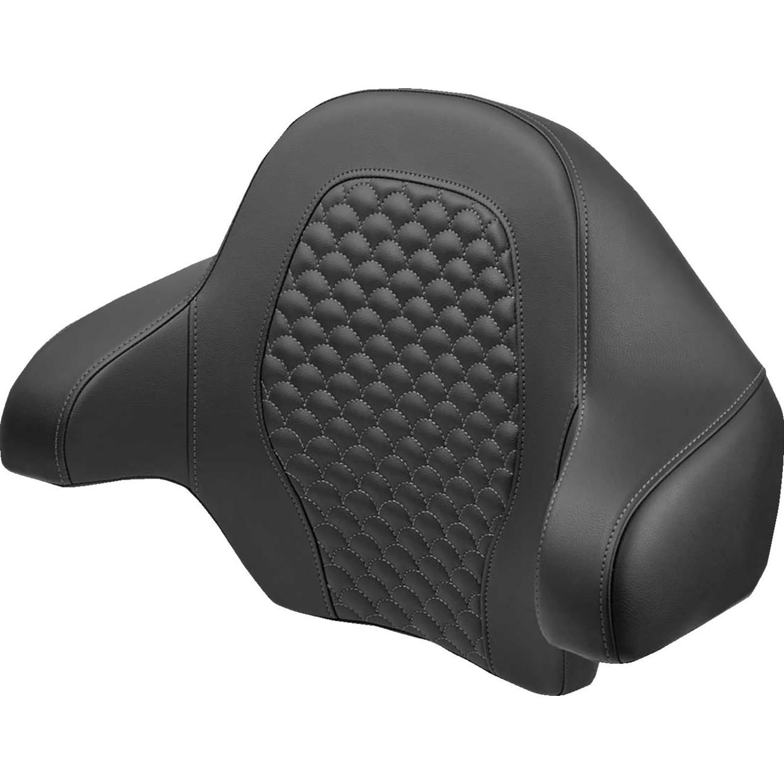 Saddlemen Tour Pak - Dragon Scale - Gray Stitch - For FLH/FLT '14-'24 [MPN: 814-07-15502]_1732630