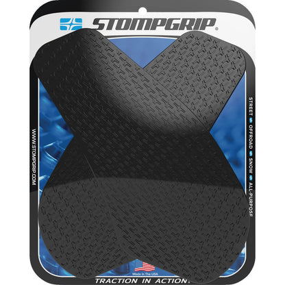 Stompgrip Traction Pad Tank Grips - Icon - Black for YZF-R6 [MPN: 55-14-0004B]_1731818