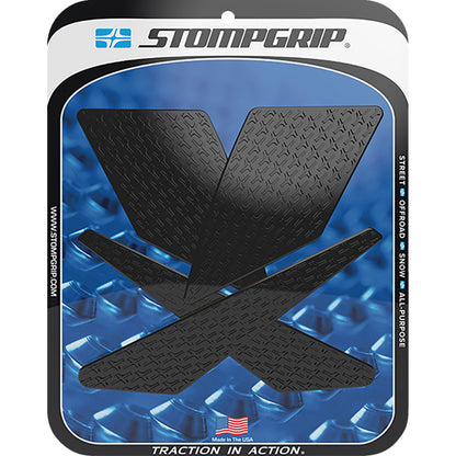Stompgrip Traction Pad Tank Grips - Icon - Black for KLX 300/SM [MPN: 55-14-0089-1B]_1731394