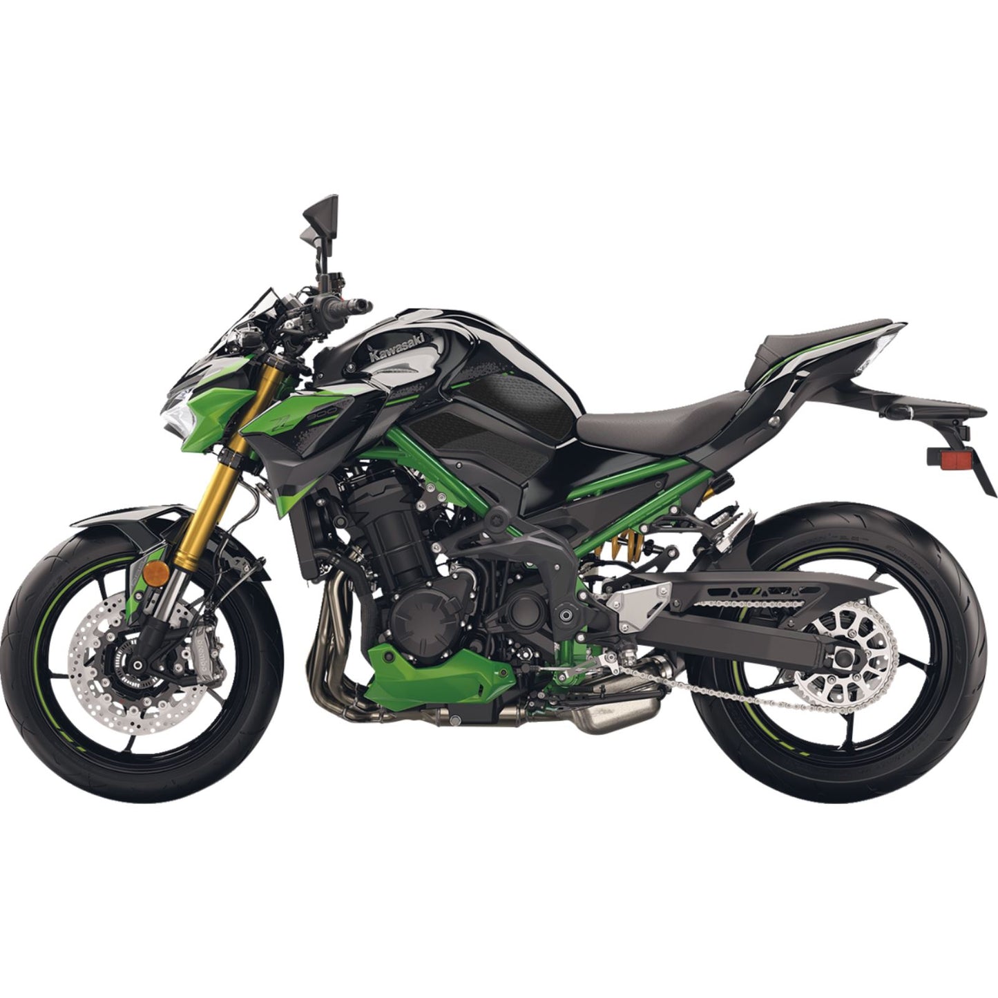 Stompgrip Traction Pad Tank Grips - Icon - Black for Z 900 [MPN: 55-14-0144B]_1731610