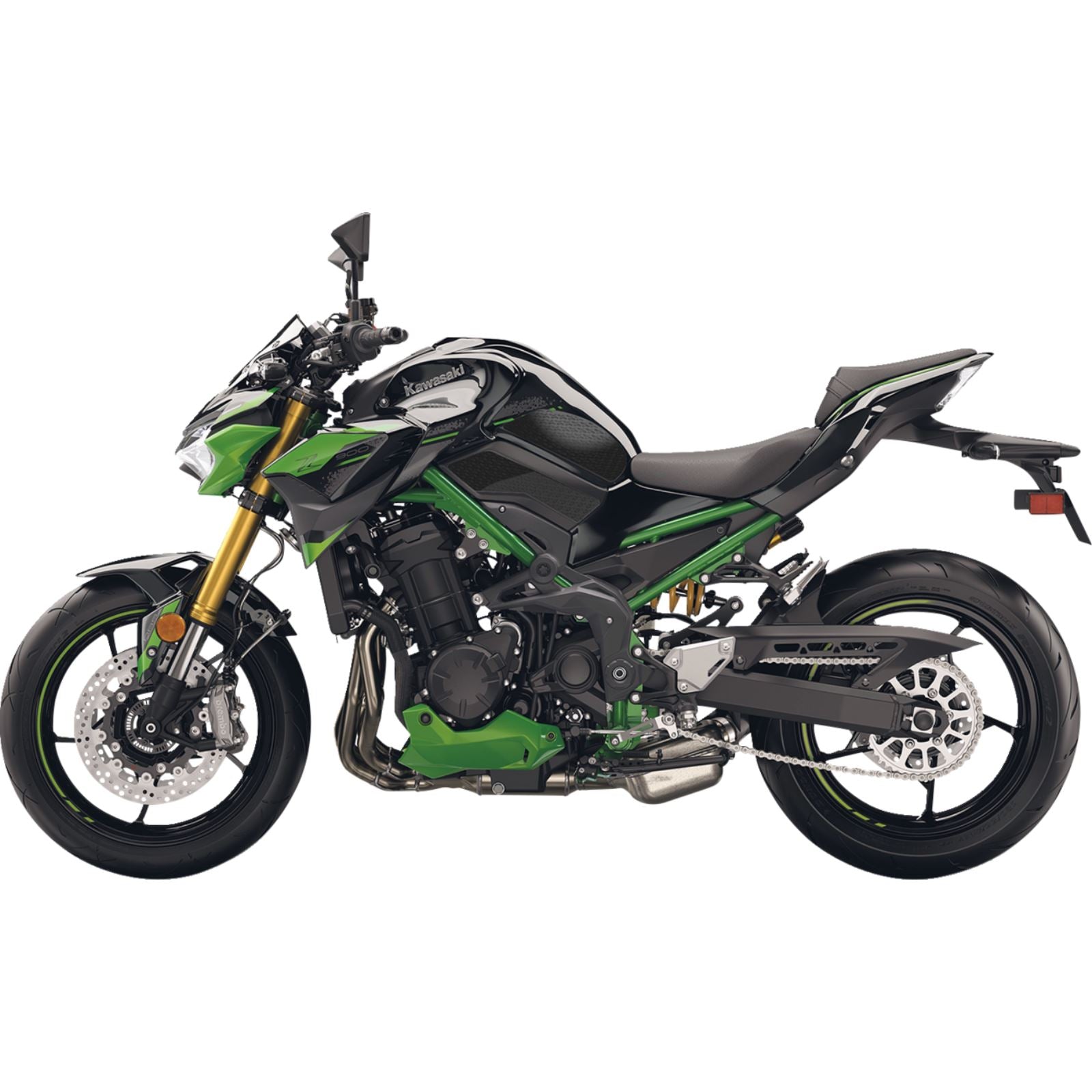 Stompgrip Traction Pad Tank Grips - Icon - Black for Z 900 [MPN: 55-14-0144B]_1731610