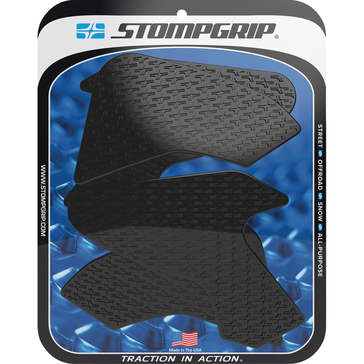 Stompgrip Traction Pad Tank Grips - Icon - Black for F 900 R [MPN: 55-14-0176B]_1731874