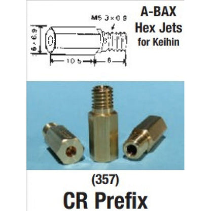Hex Main Jets #168 - 4/Pack_2097464