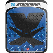 Stompgrip Traction Pad Tank Grips - Volcano - Black for KLR 300/SM [MPN: 55-10-0089-1B]_1731382