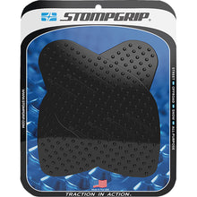 Stompgrip Traction Pad Tank Grips - Volcano - Black for V-Strom 650 XT [MPN: 55-10-0124-1B]_1731744