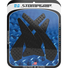 Stompgrip Traction Pad Tank Grips - Volcano - Black for GSX-S 750/Z [MPN: 55-10-0151B]_1731751