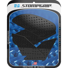 Stompgrip Traction Pad Tank Grips - Volcano - Black for CBR500R/F [MPN: 55-10-0167B]_1731582
