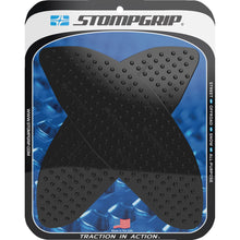 Stompgrip Traction Pad Tank Grips - Volcano - Black for Aprilia [MPN: 55-10-0180B]_1731899
